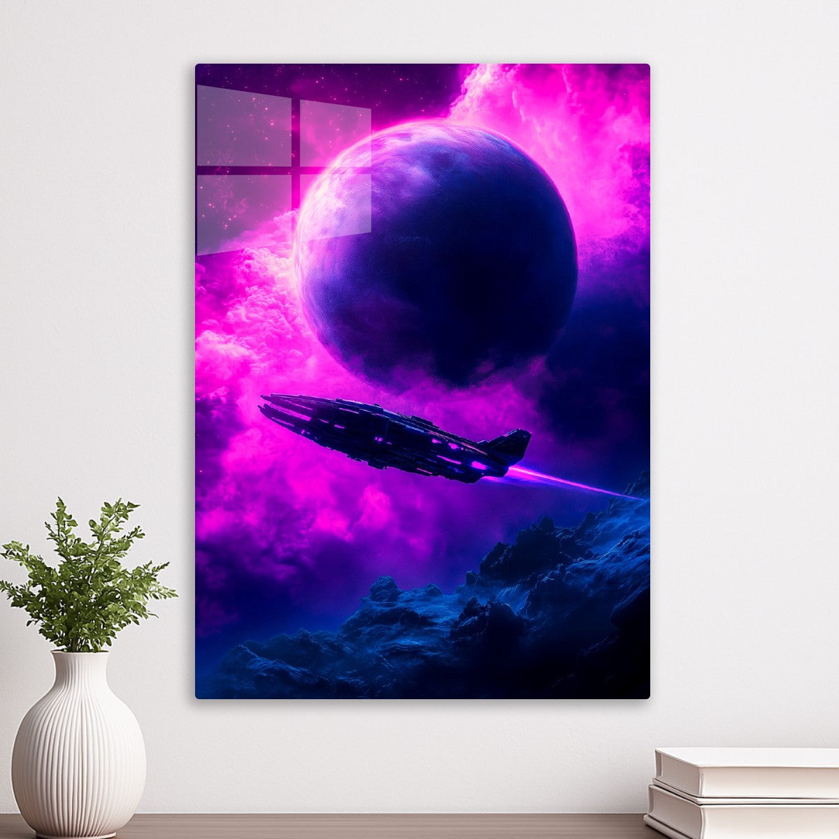 Purple Cosmos Space craft