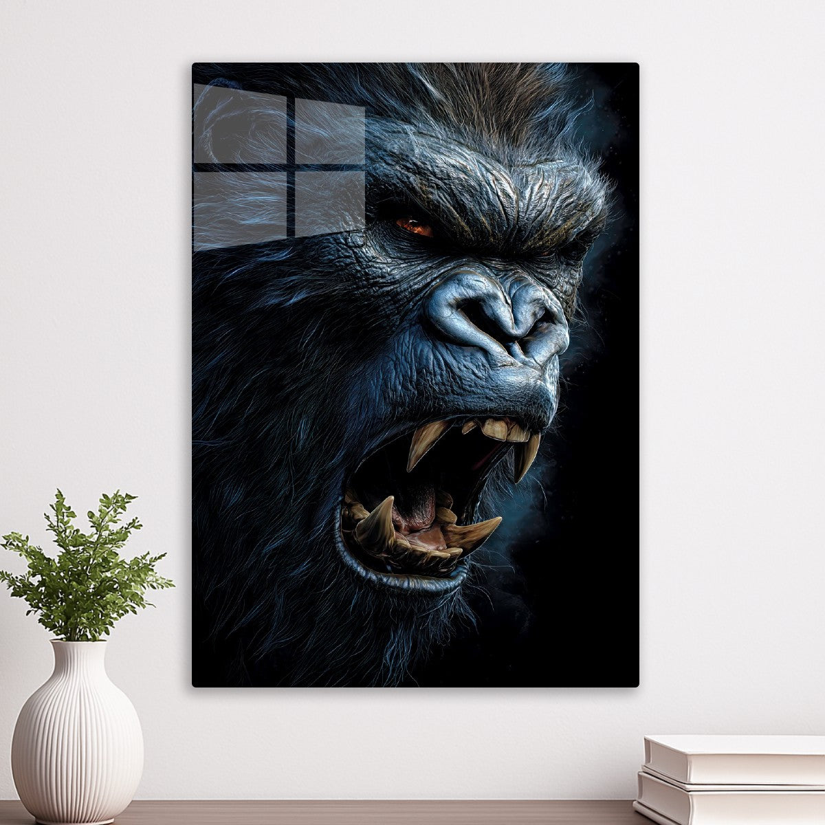 Gorilla Territirial Display