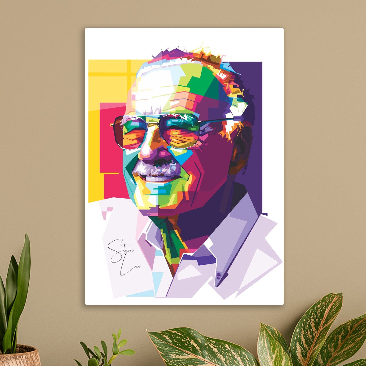 Stan Lee WPAP Popart