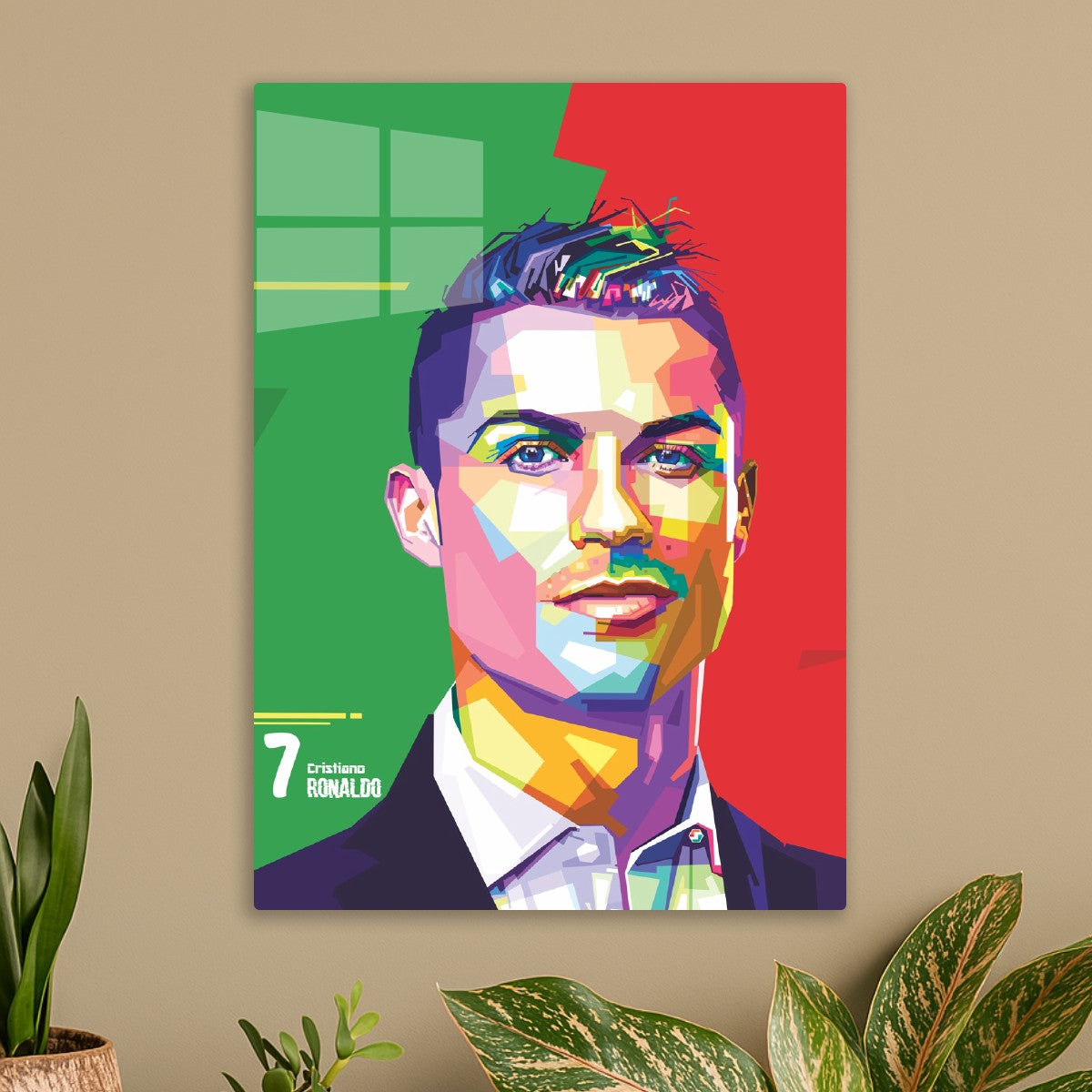 Cristiano Ronaldo WPAP Popart