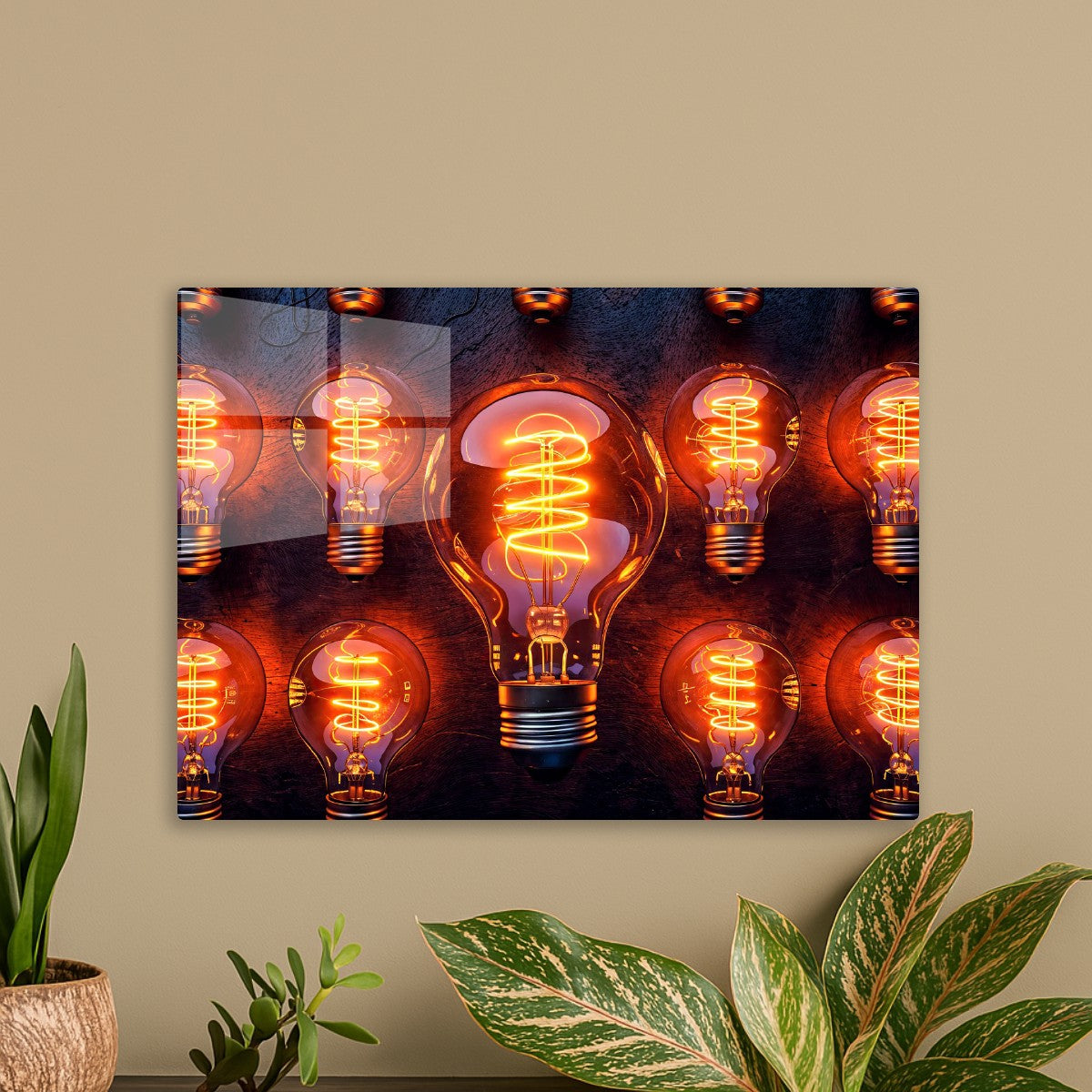 Retro Neon Light Bulbs