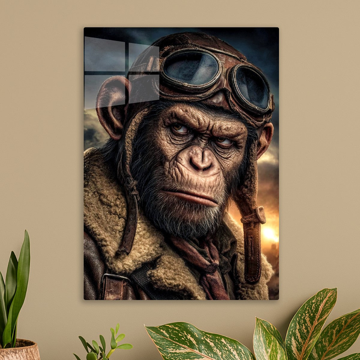 Chimpanzee Aviator