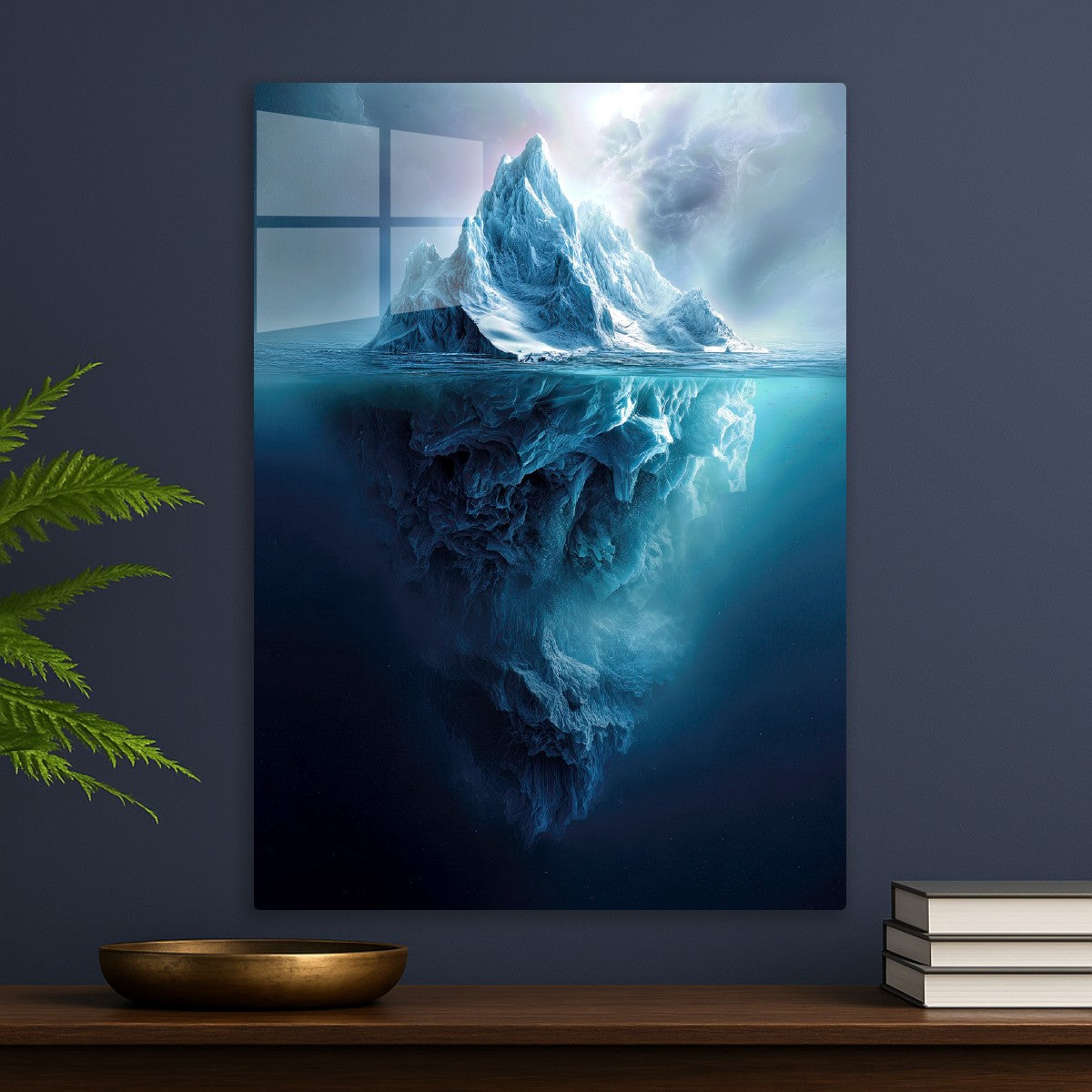 Iceburg Above and Below