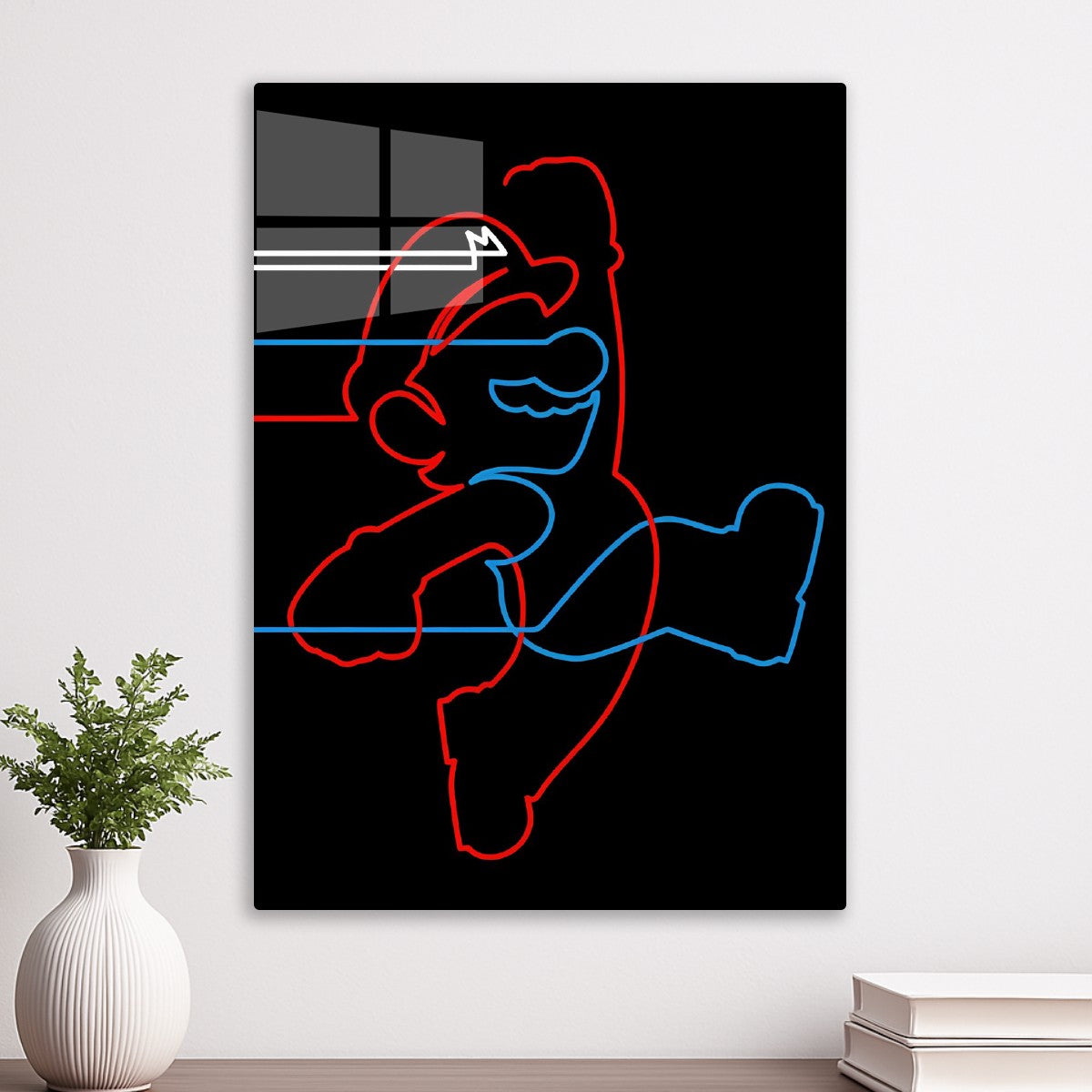Neon Mario Run
