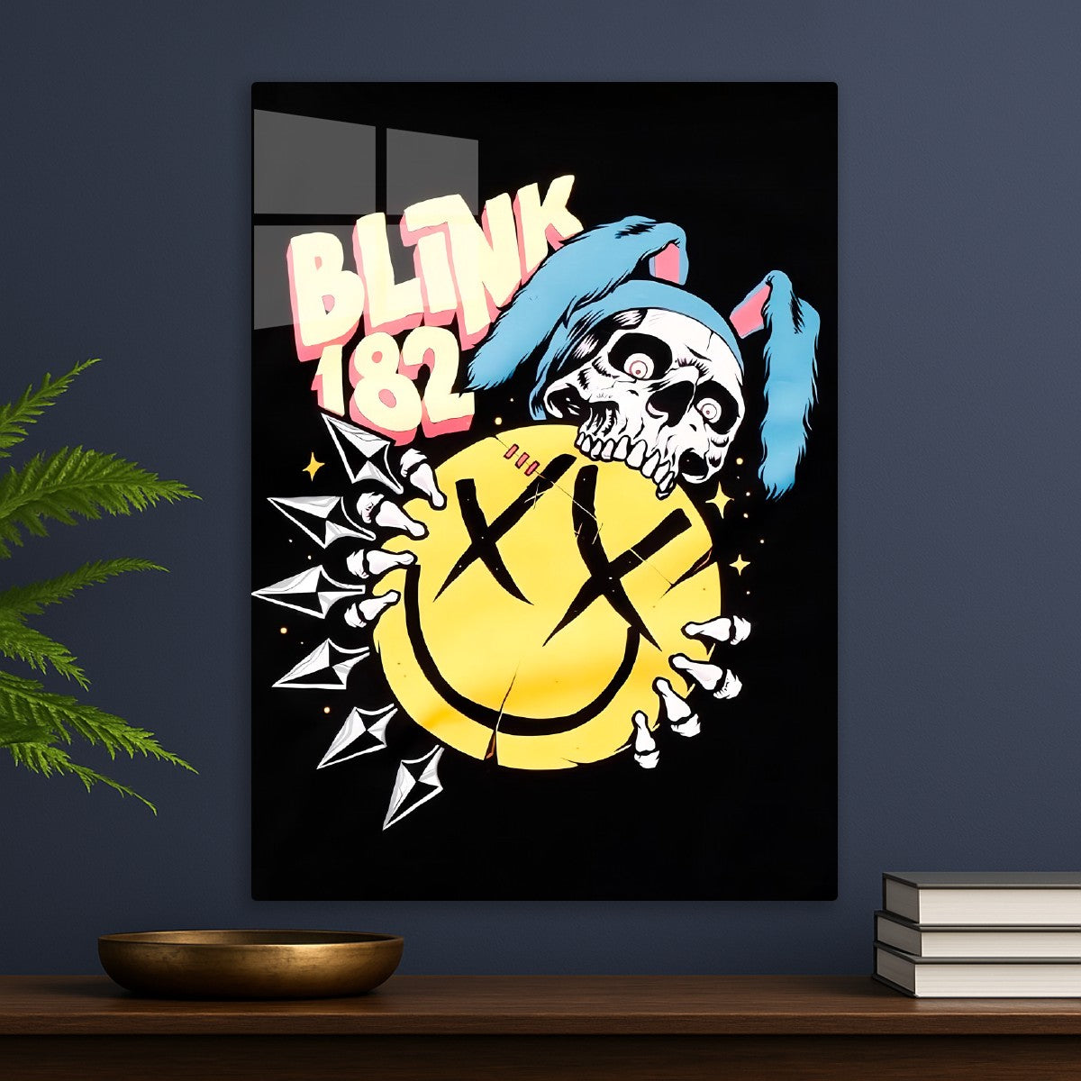 Blink-182 Skull Logo