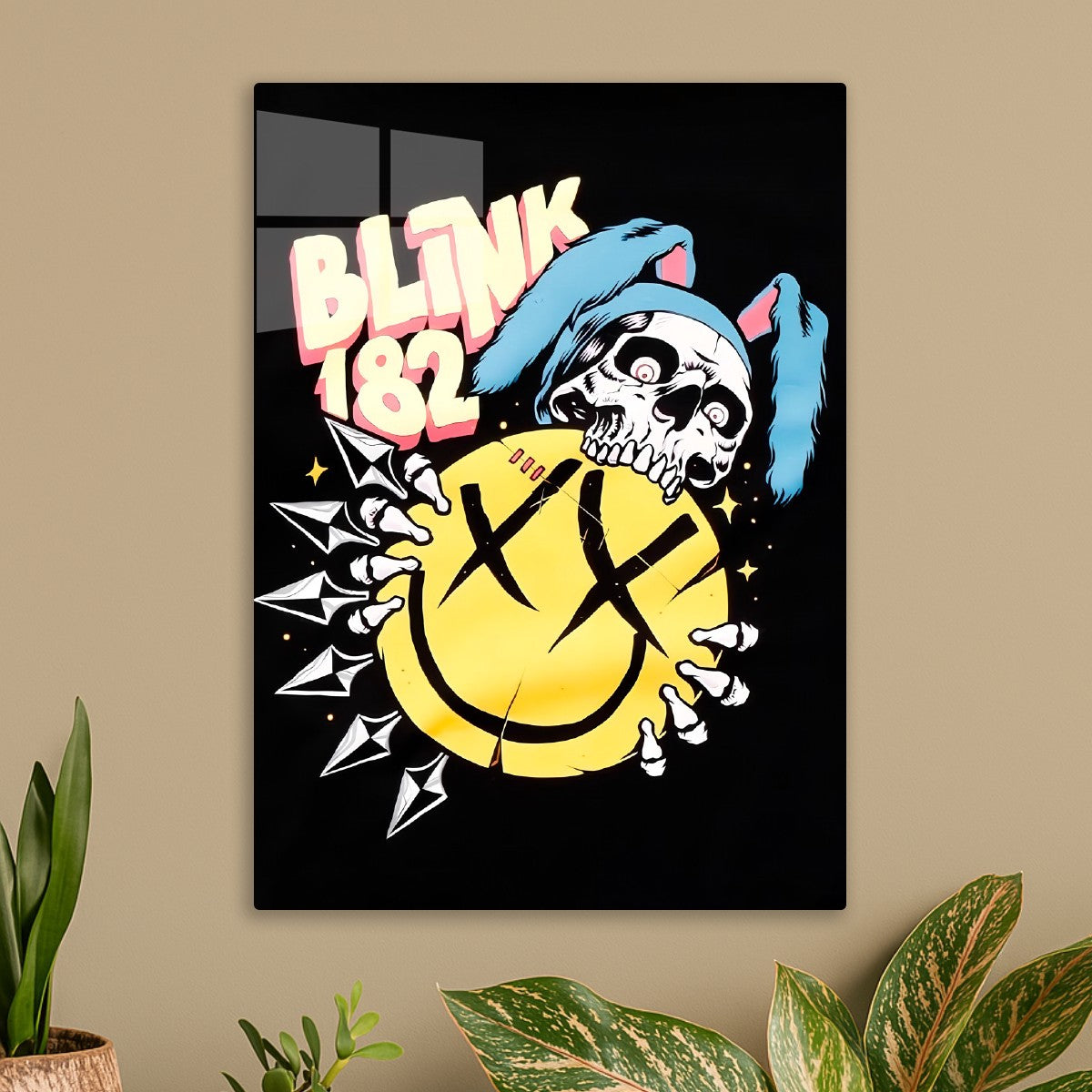 Blink-182 Skull Logo