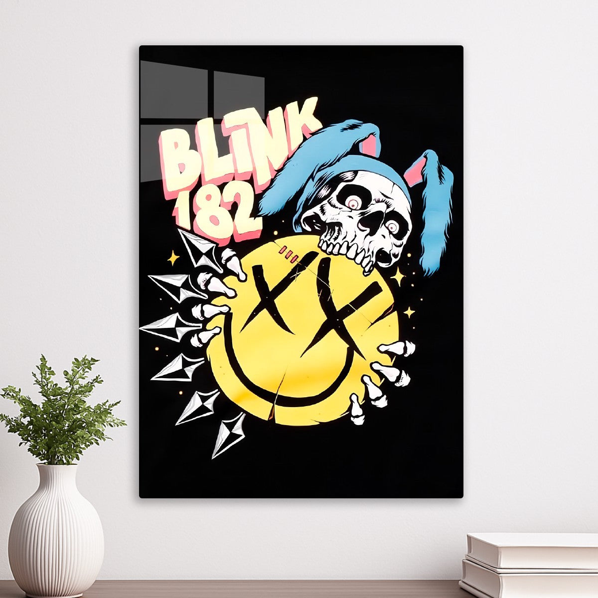 Blink-182 Skull Logo