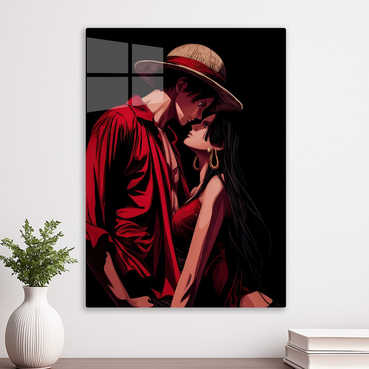 Luffy and Boa Moment