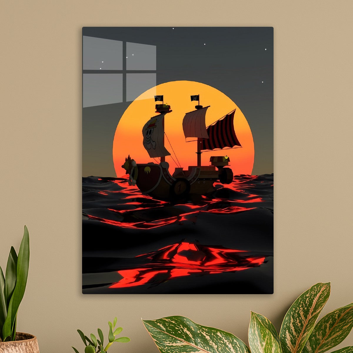 Thousand Sunny Sunset Sail