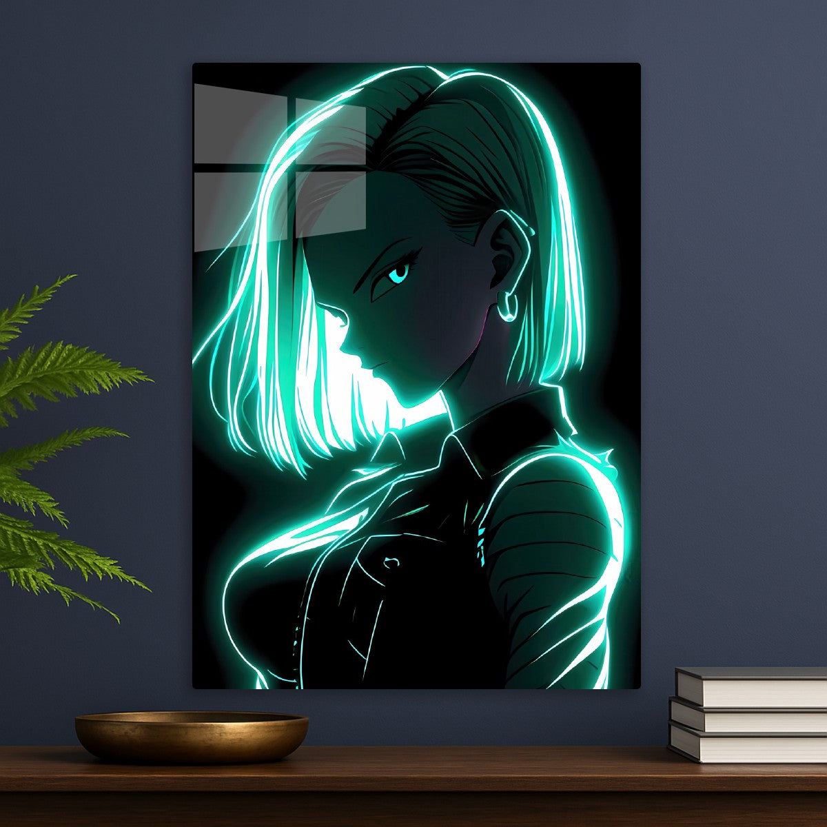 Android 18 Neon Glow