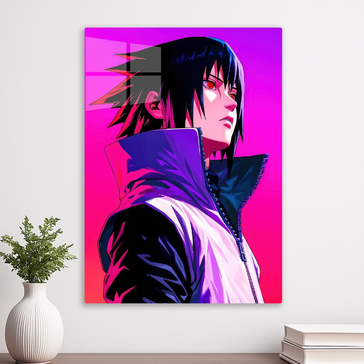 Sasuke Uchiha Neon Style