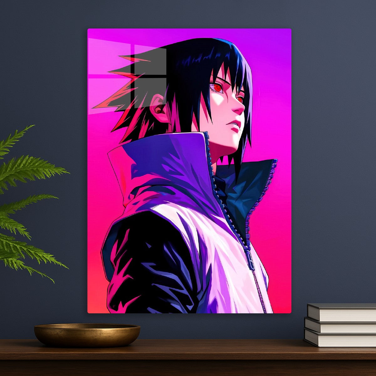 Sasuke Uchiha Neon Style