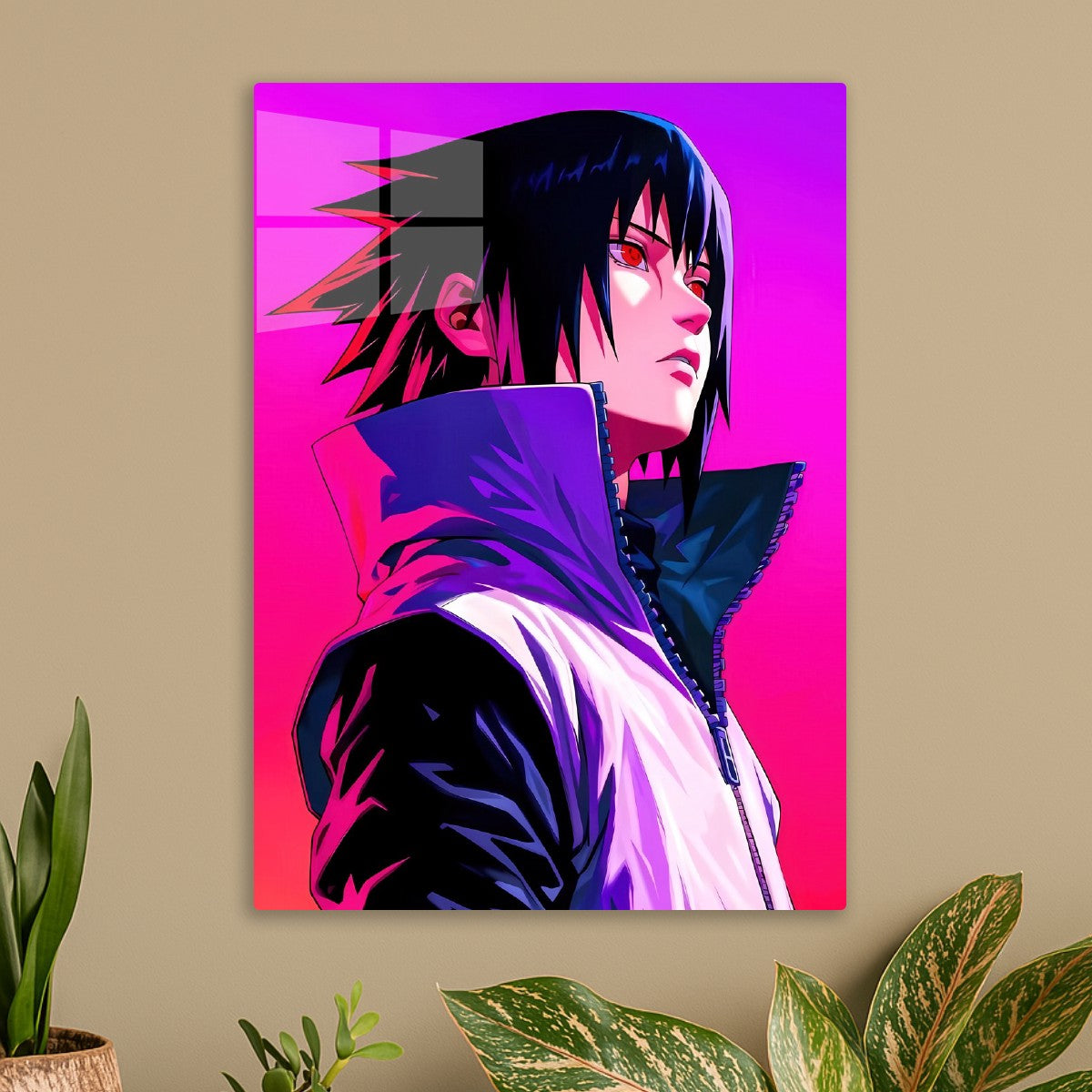 Sasuke Uchiha Neon Style