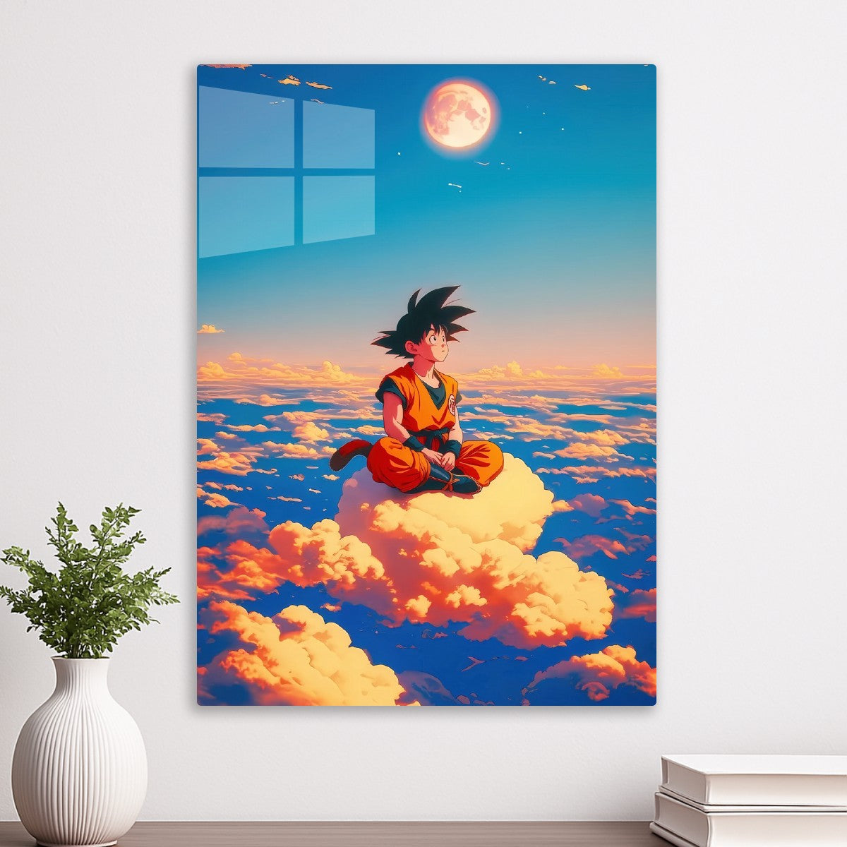 Goku on Flying Nimbus