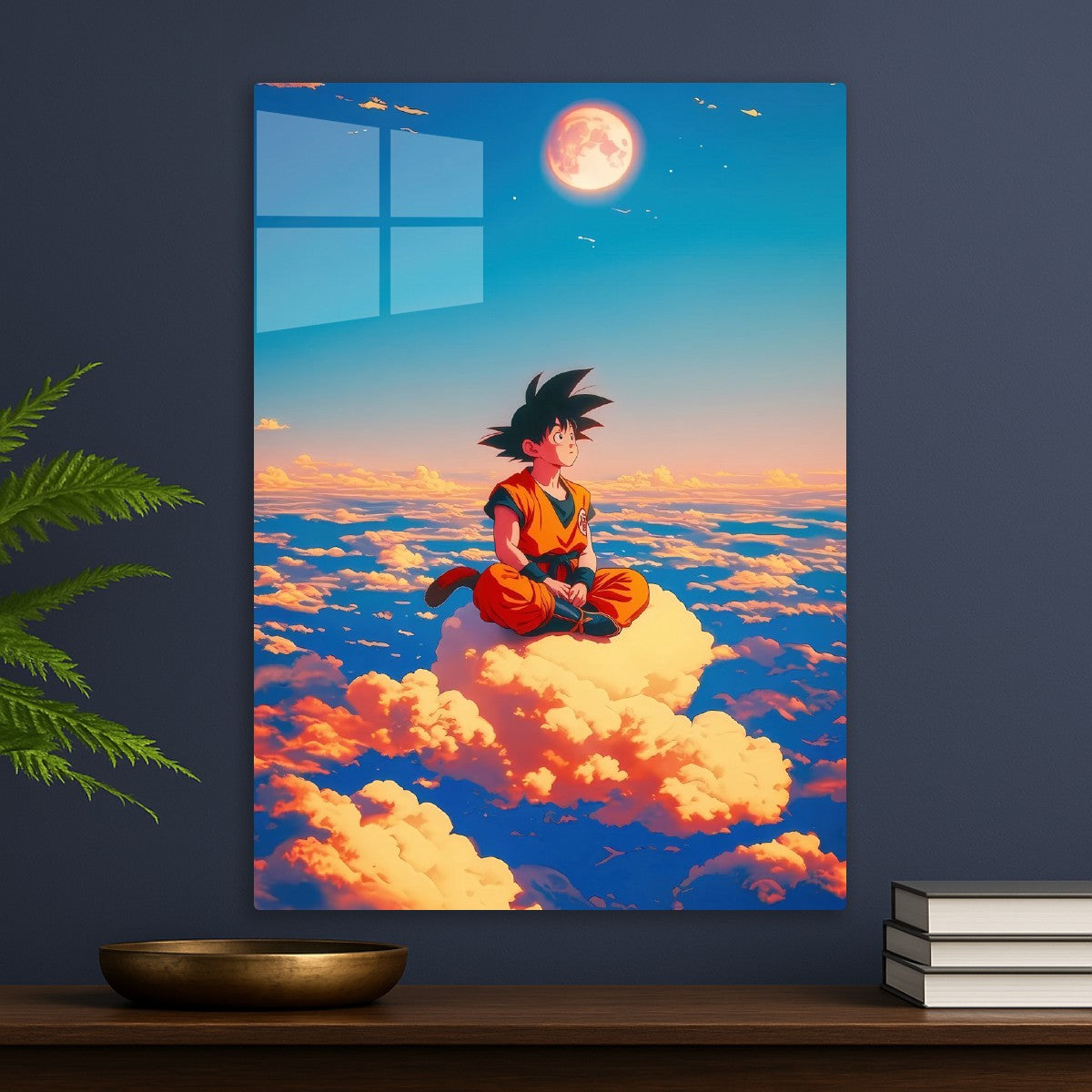 Goku on Flying Nimbus