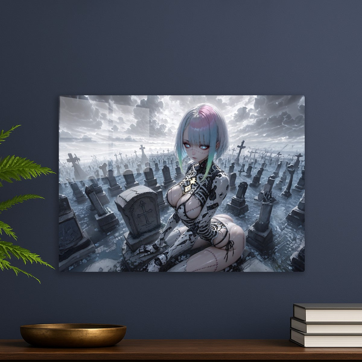 Cyber Spirit in the Graveyard