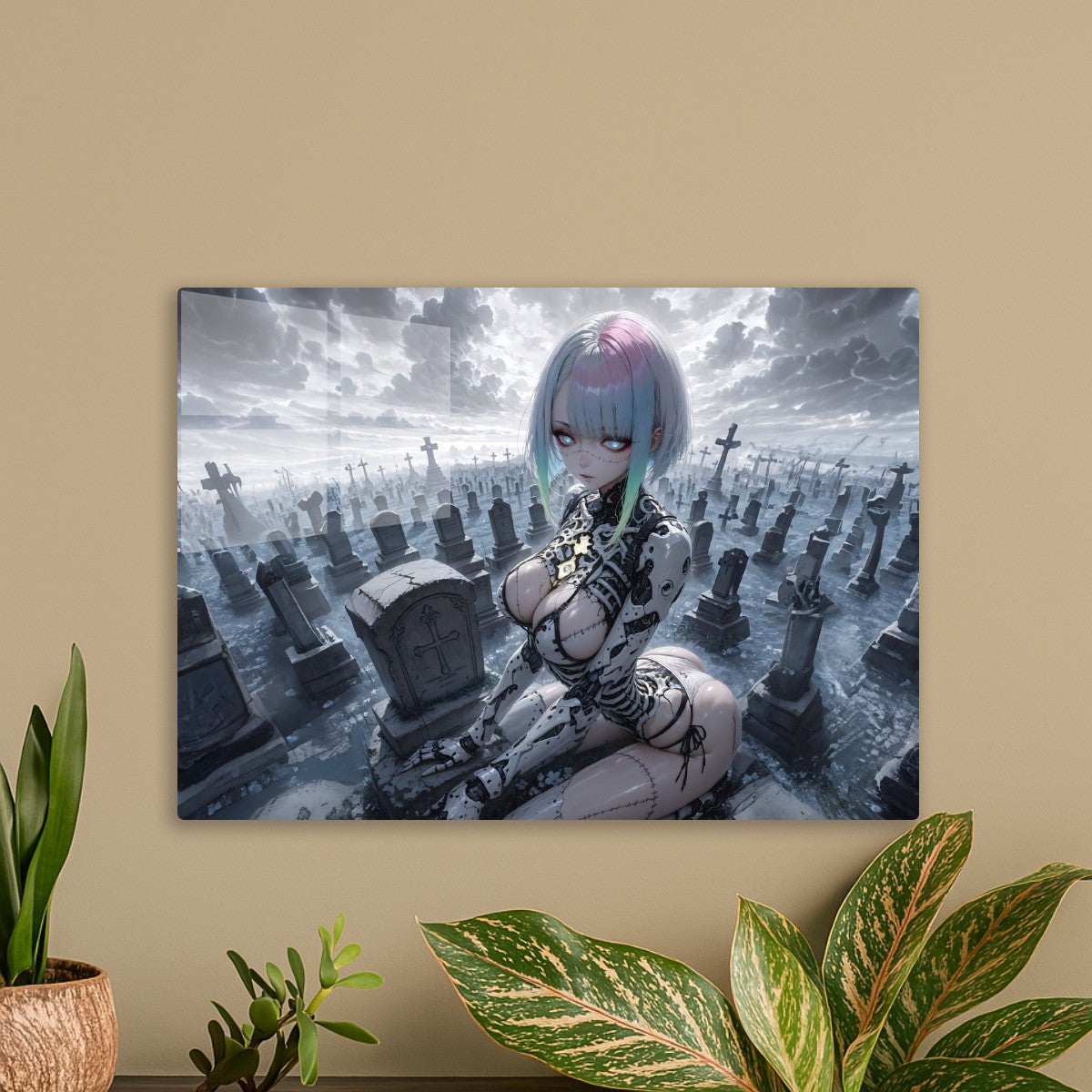 Cyber Spirit in the Graveyard