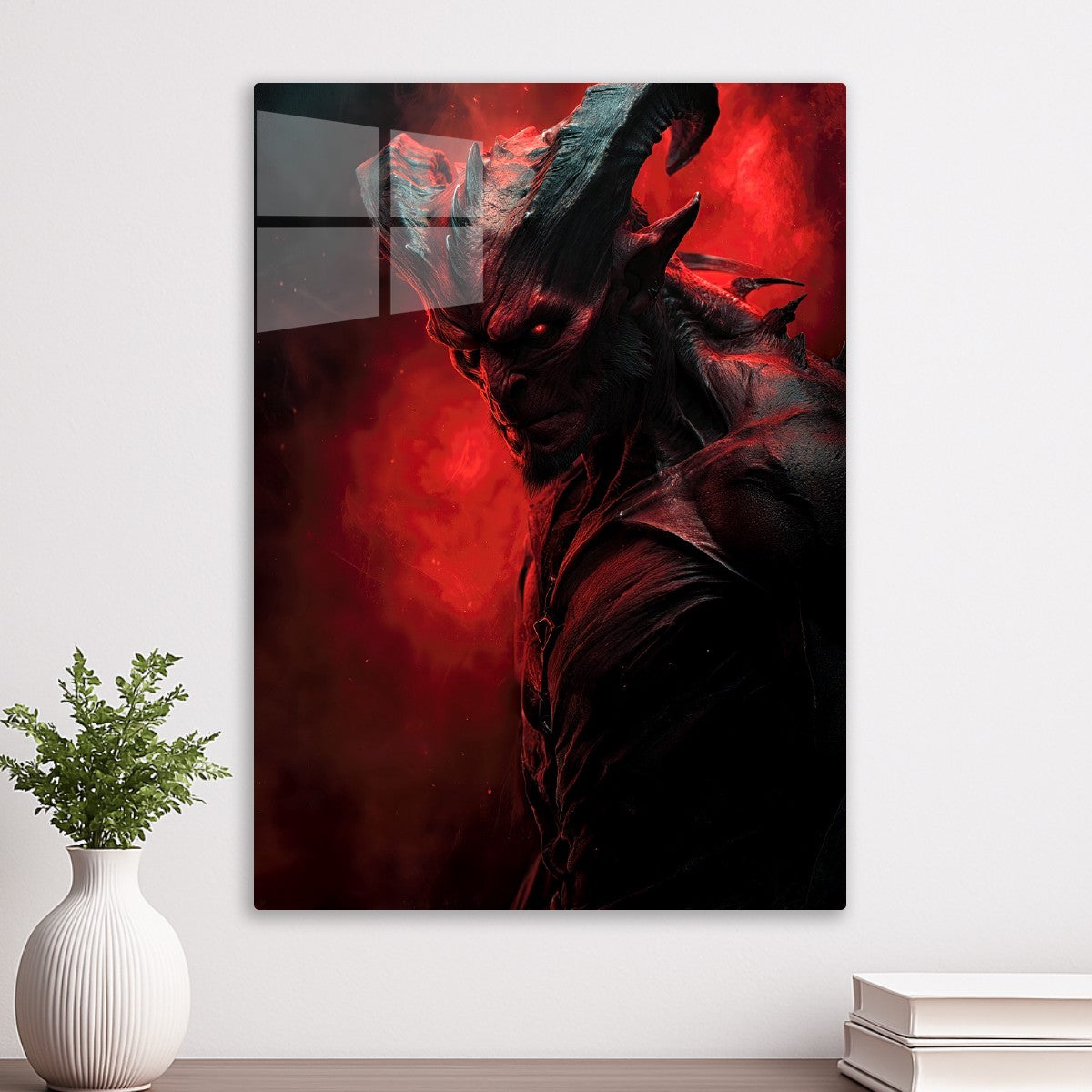 Demon Emerges From The Shadows