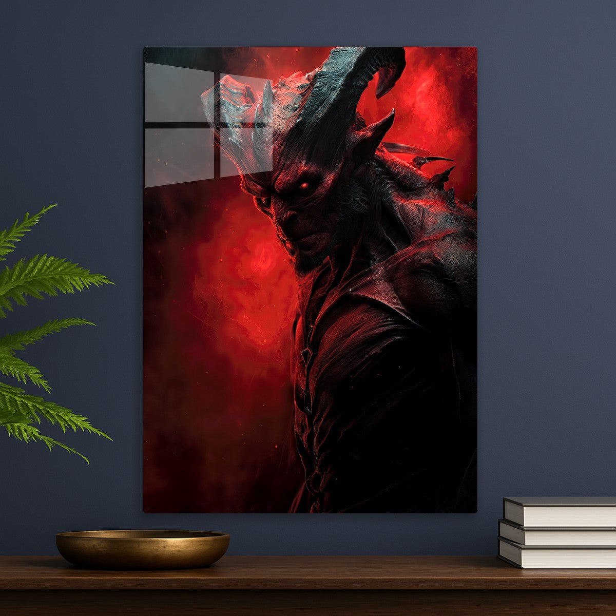 Demon Emerges From The Shadows