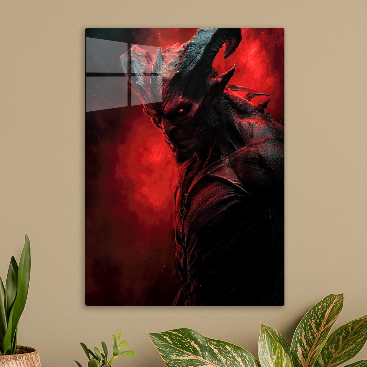 Demon Emerges From The Shadows