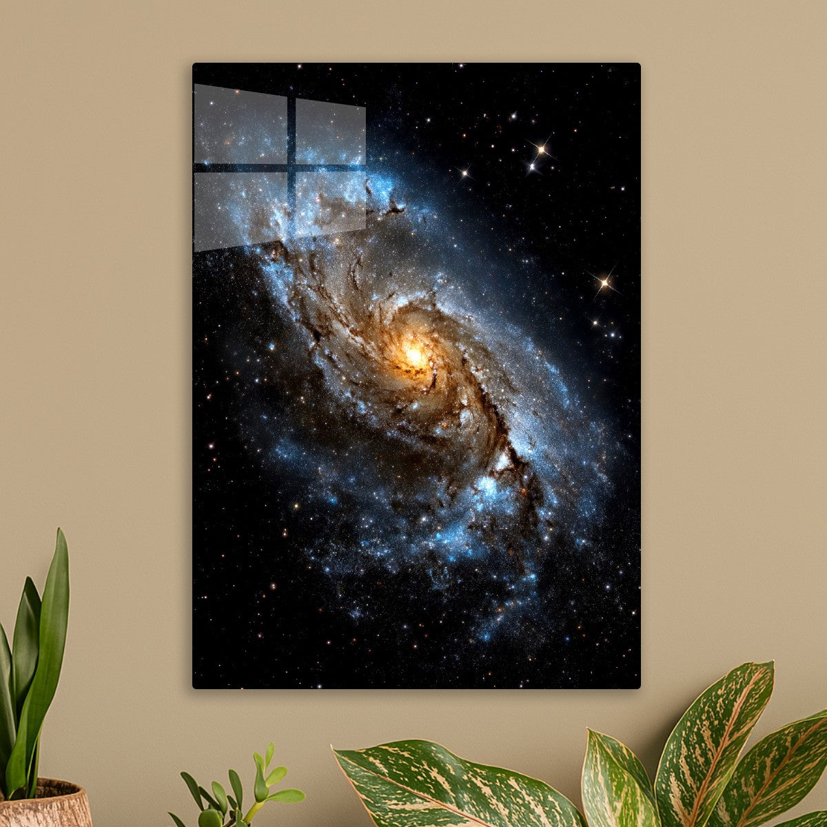 Distant Galaxy in Deep Space
