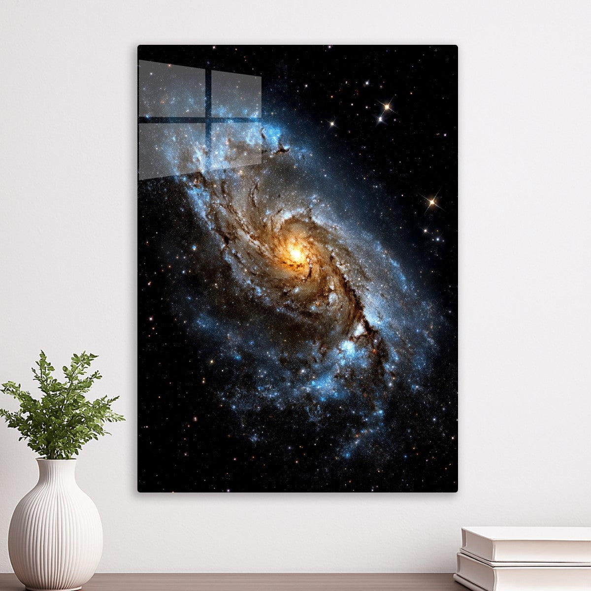 Distant Galaxy in Deep Space