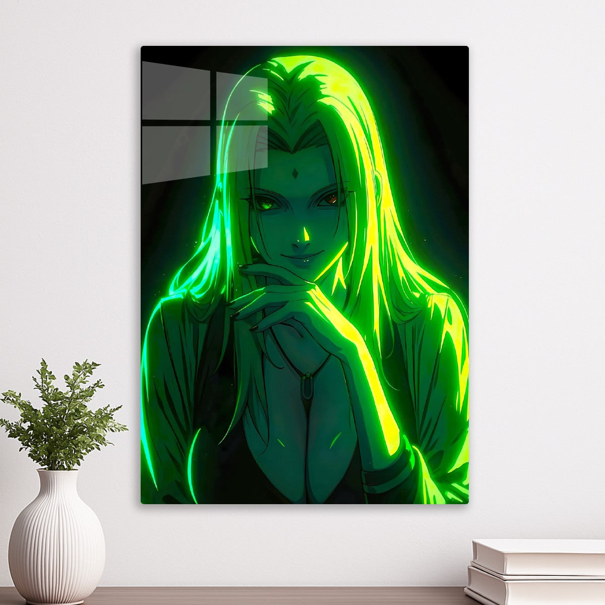 tsunade neon art