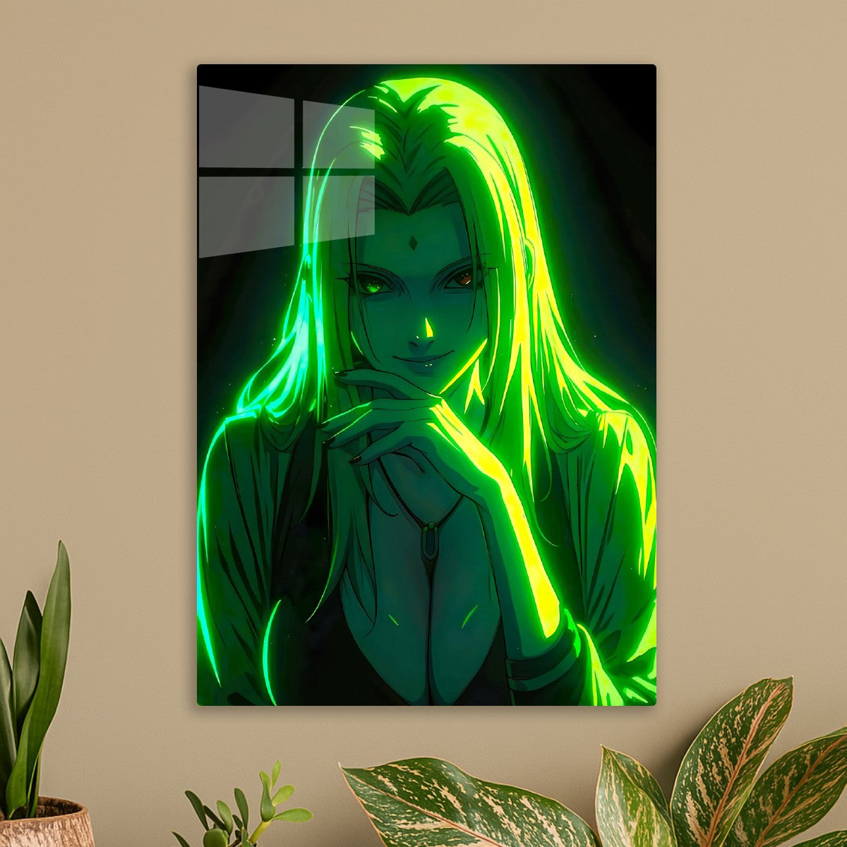 tsunade neon art