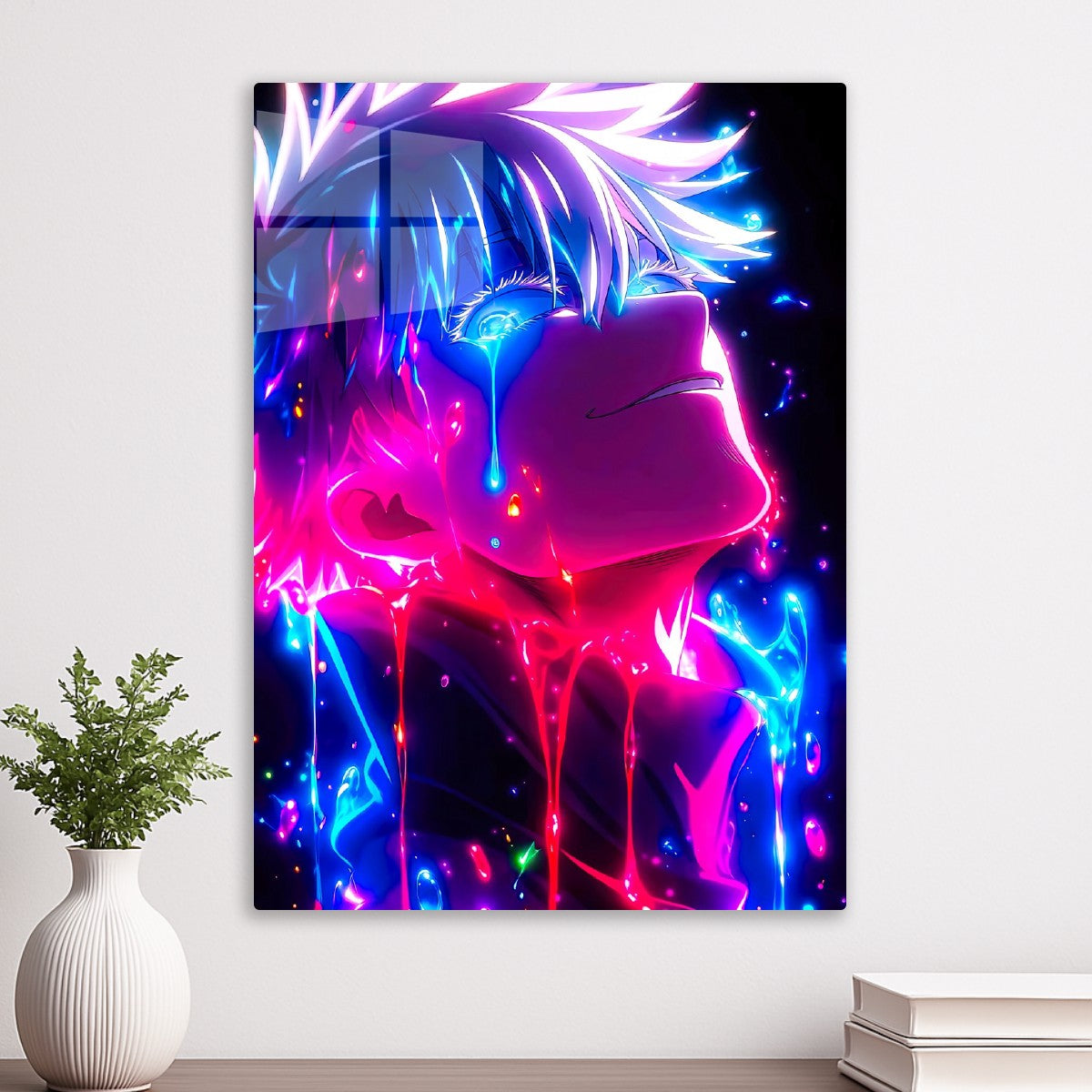 kakashi hatake neon art