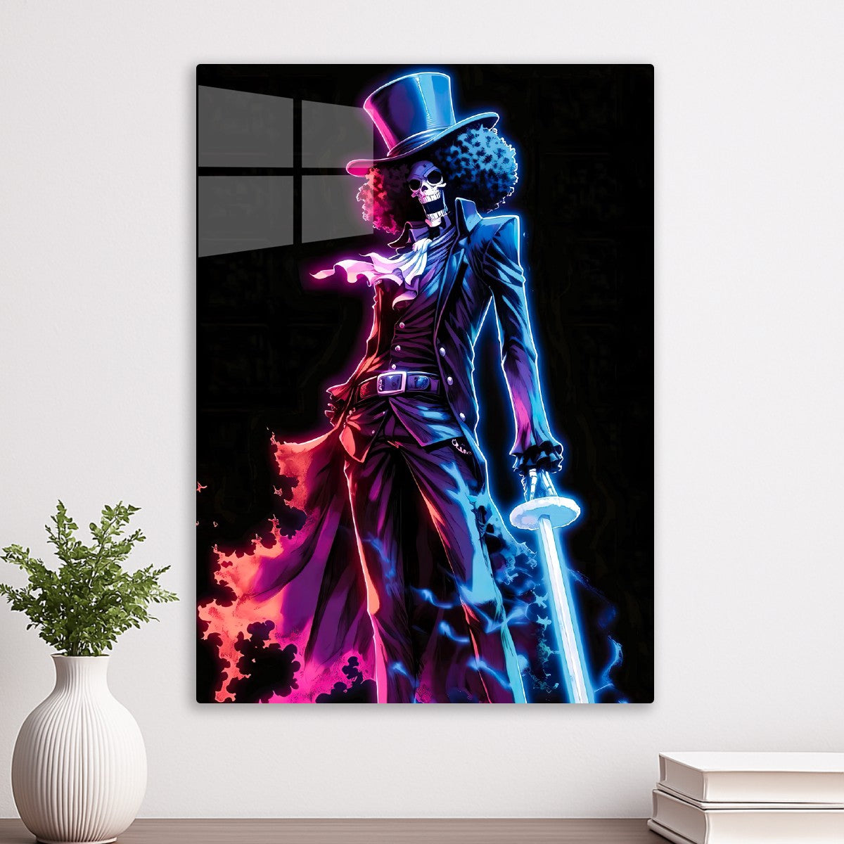 Brook neon art