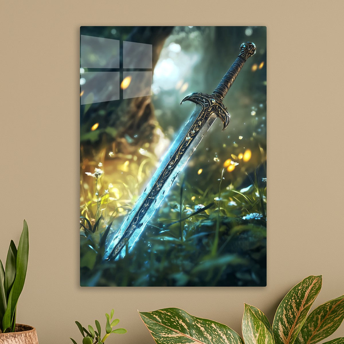 Glowing Fantasy Sword