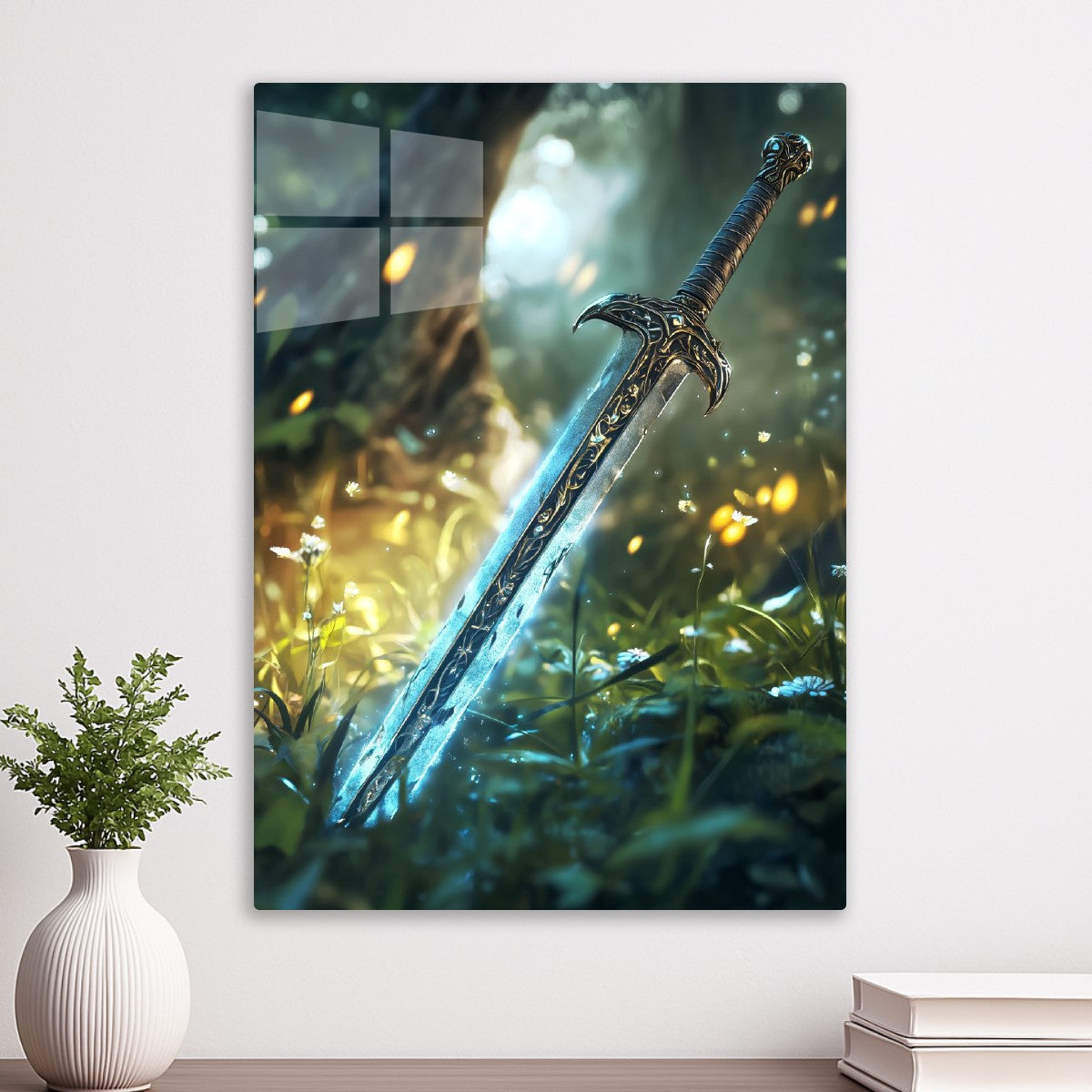 Glowing Fantasy Sword