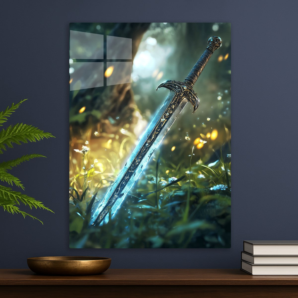 Glowing Fantasy Sword