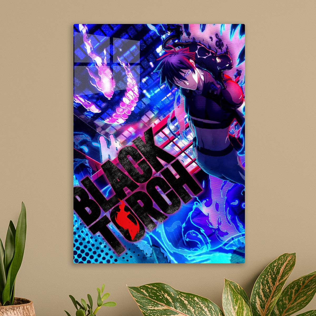 black torch