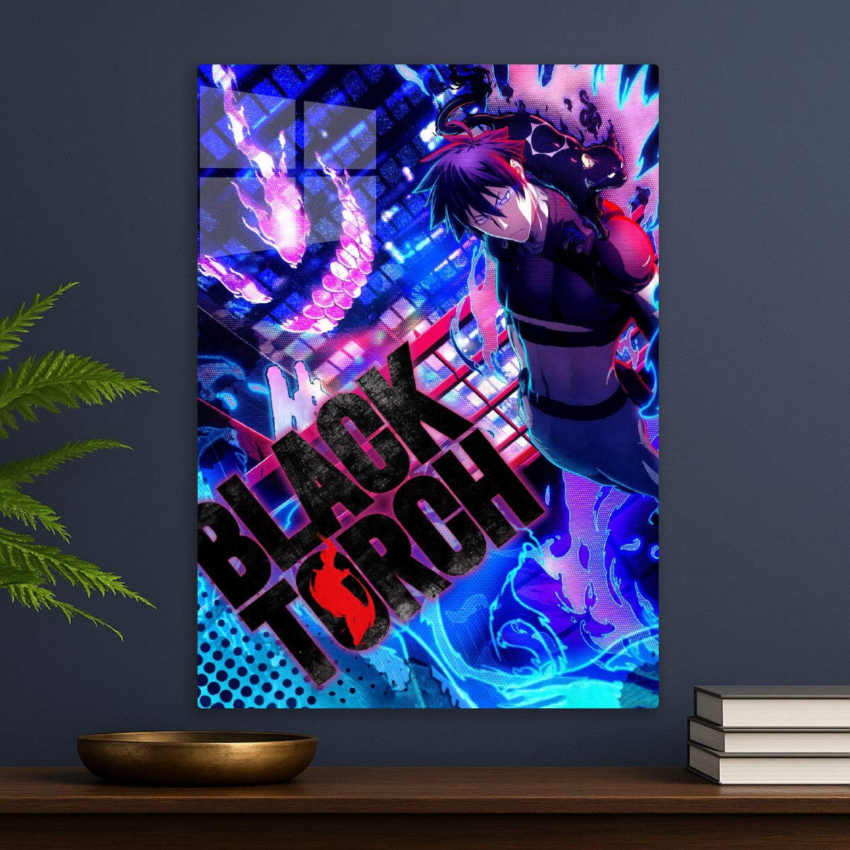 black torch