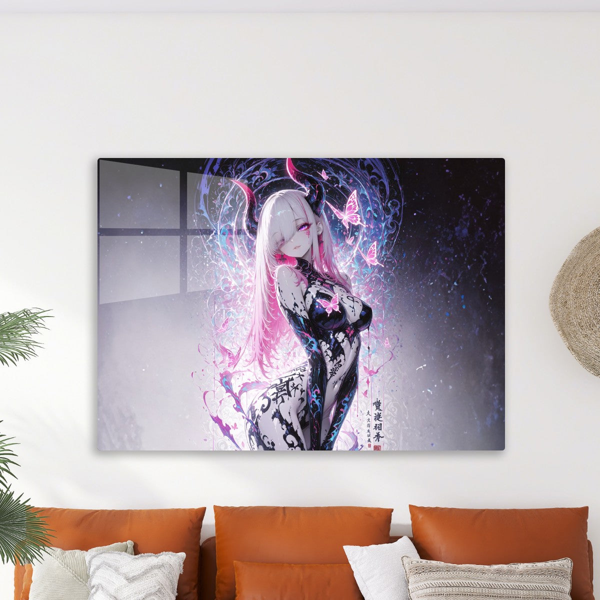 Enchanted Horned Girl Elegance