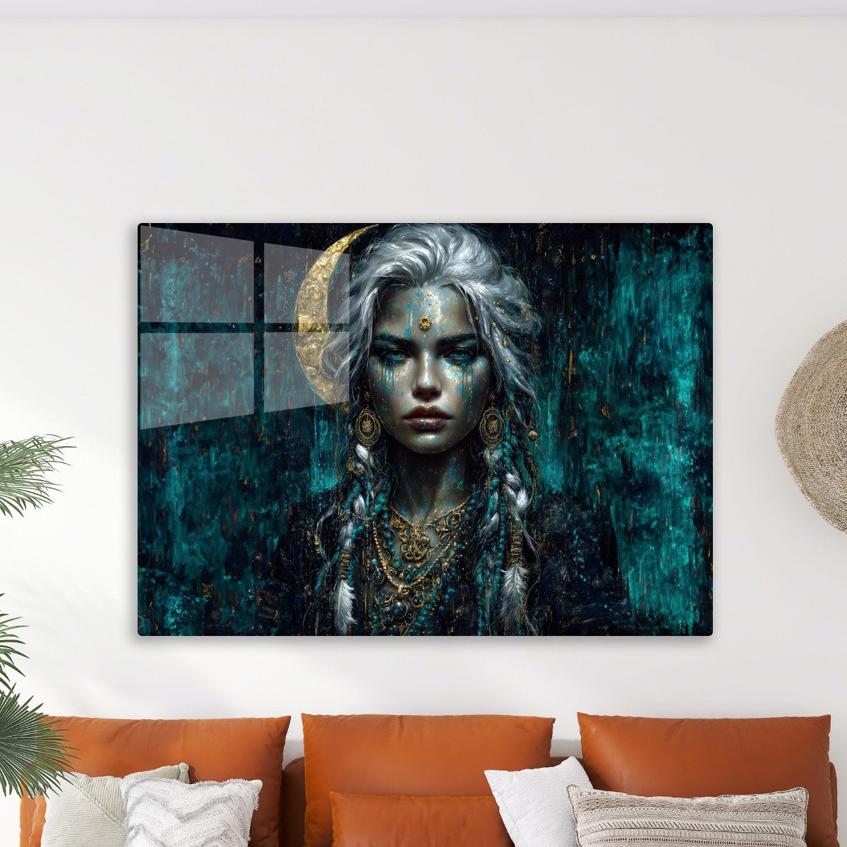 Celestial Elegance Of Goddess