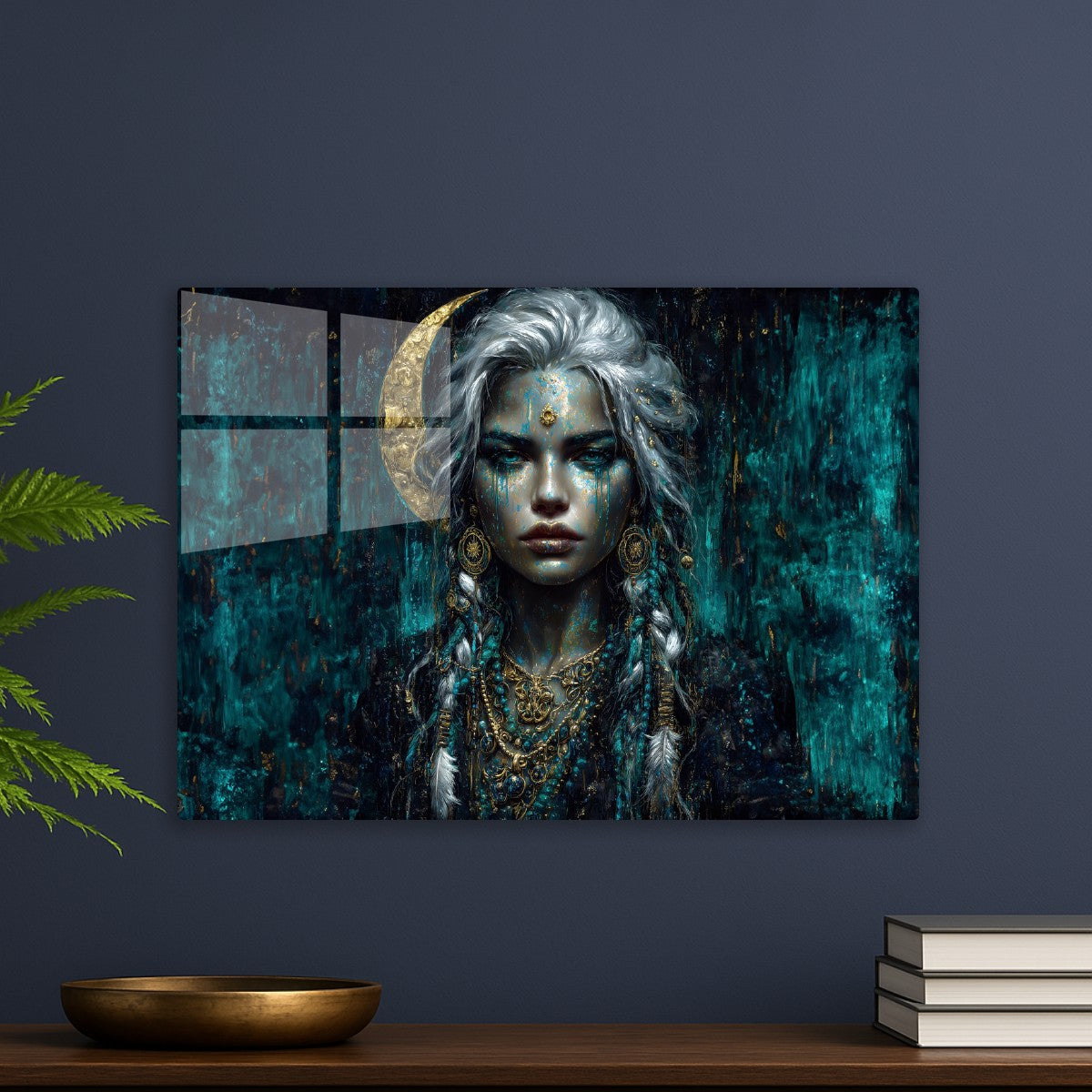 Celestial Elegance Of Goddess