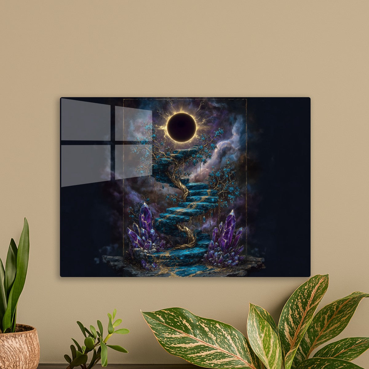 Celestial Ascent of A Cosmic Eclipse