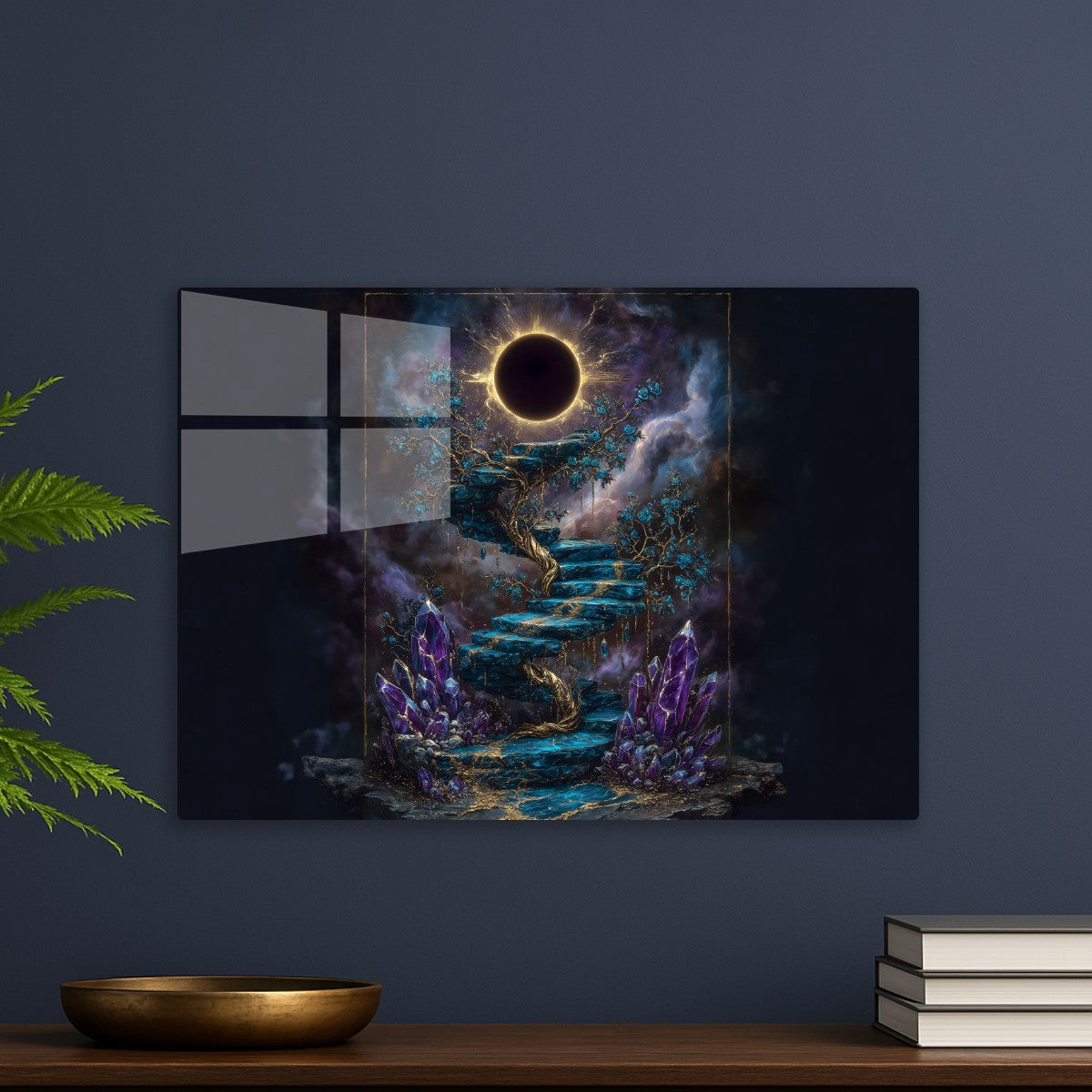 Celestial Ascent of A Cosmic Eclipse