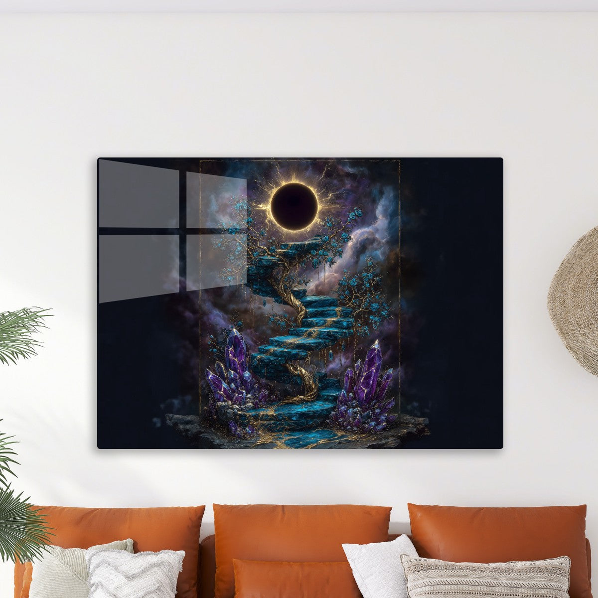 Celestial Ascent of A Cosmic Eclipse