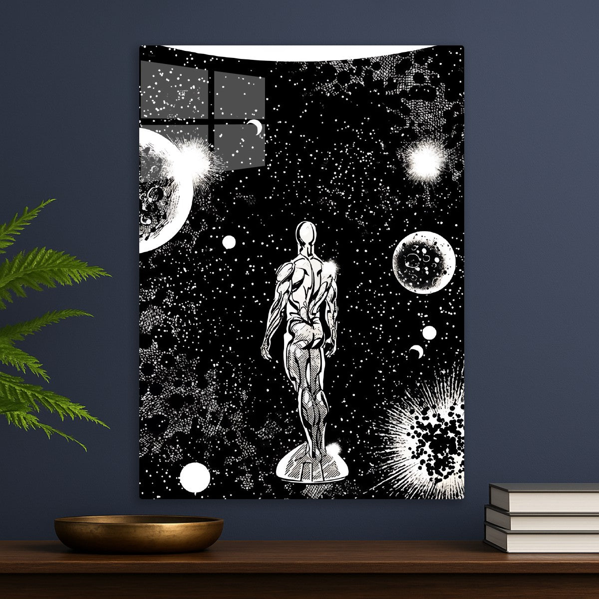 Silver Surfer in space