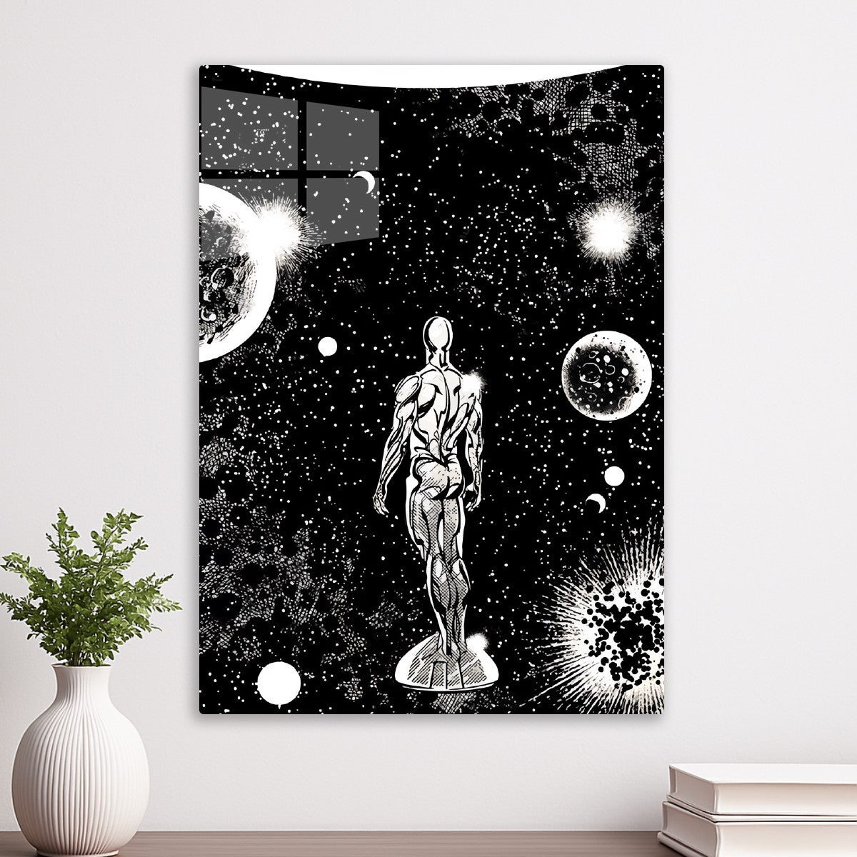 Silver Surfer in space