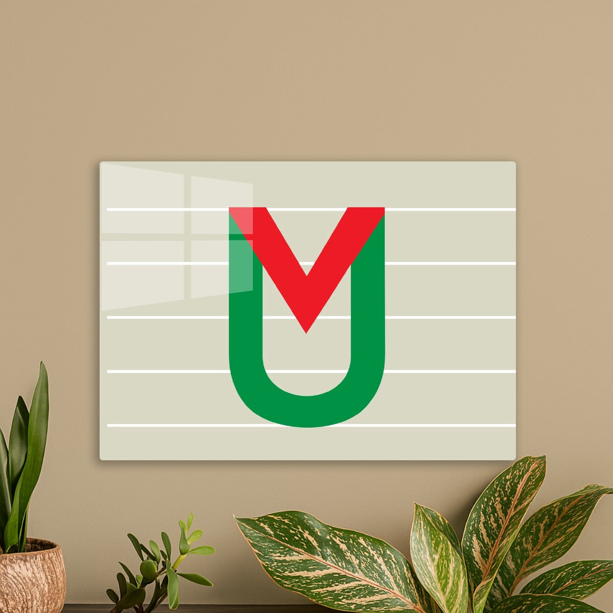 Modern Minimalist Letter Art