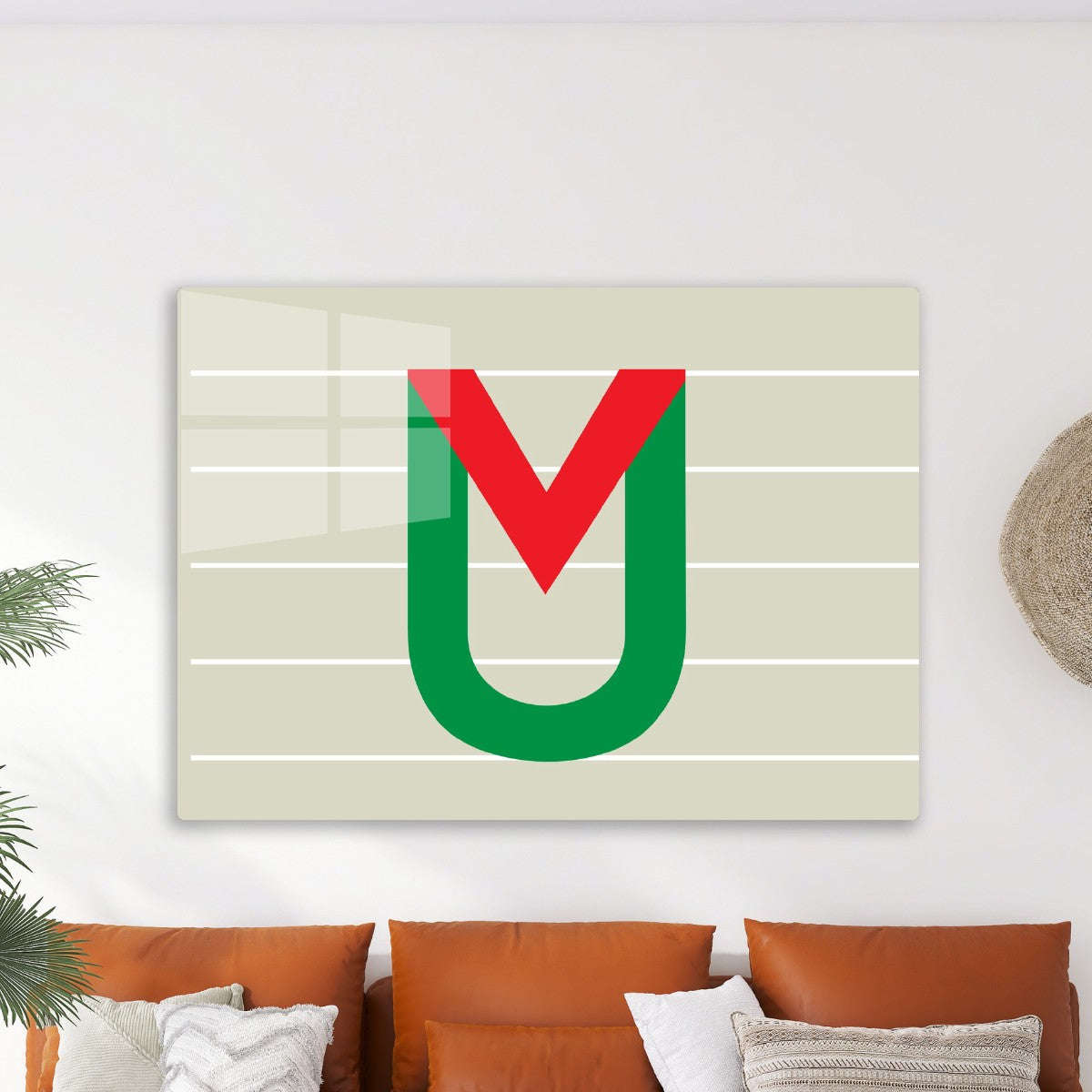 Modern Minimalist Letter Art