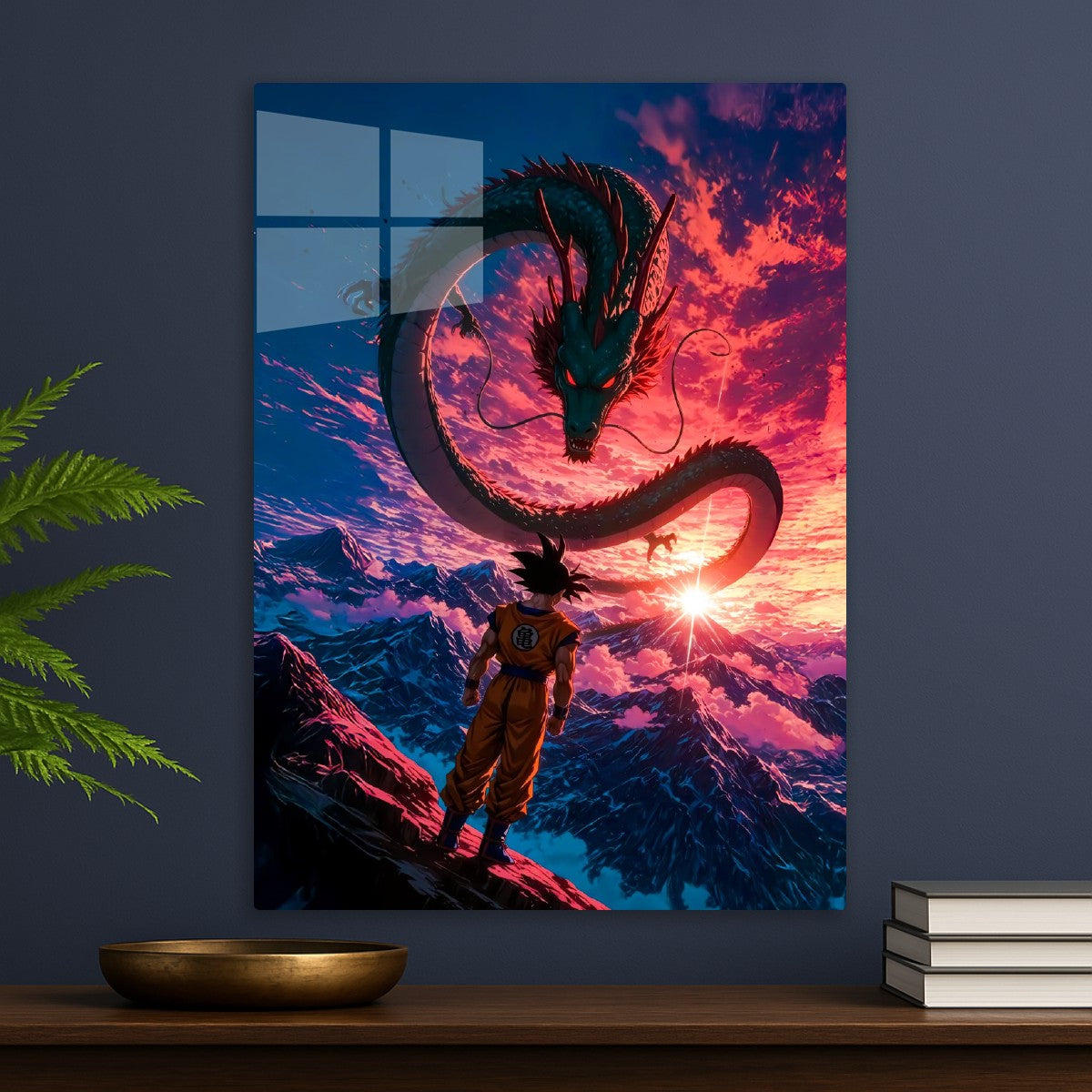 The divine dragon appeared