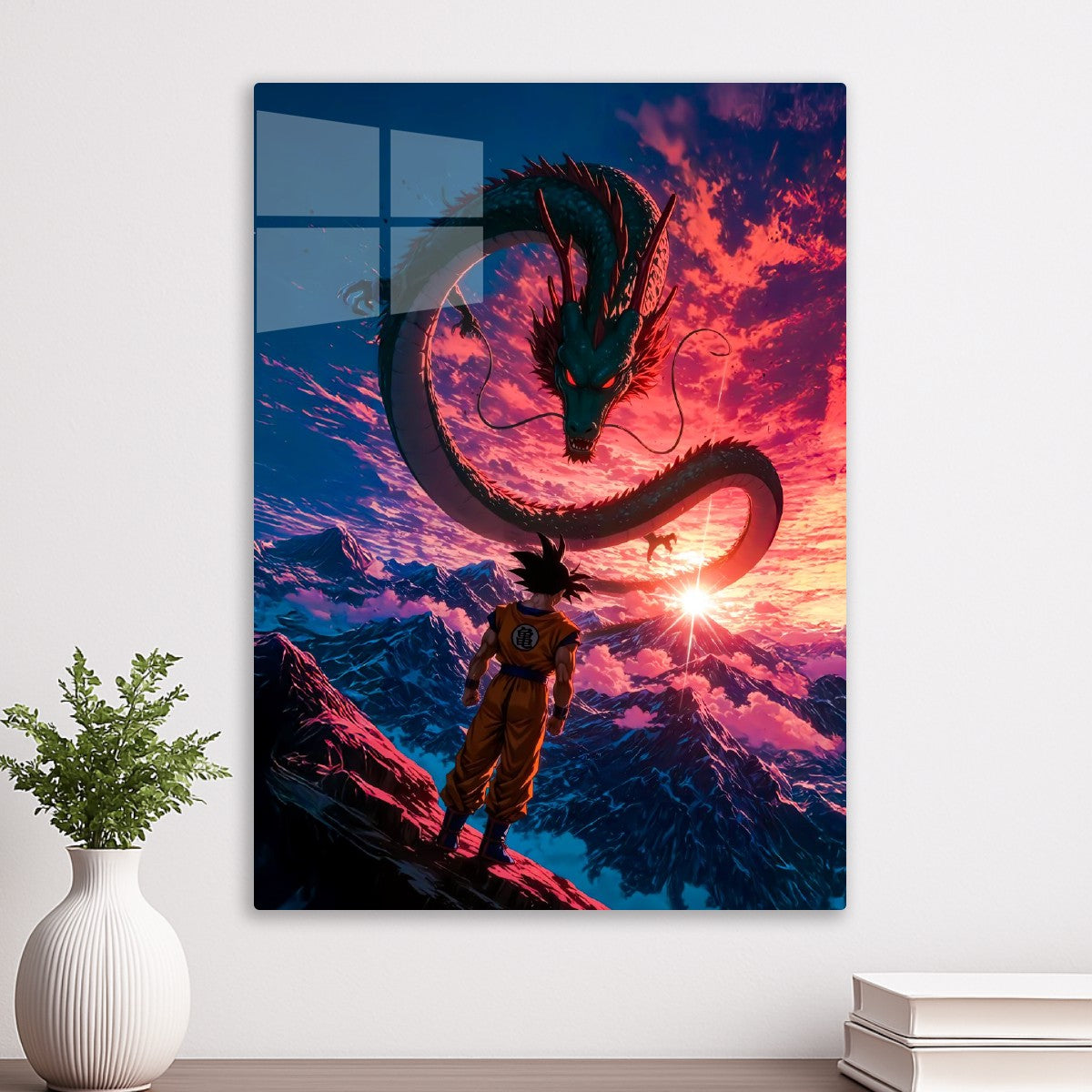 The divine dragon appeared