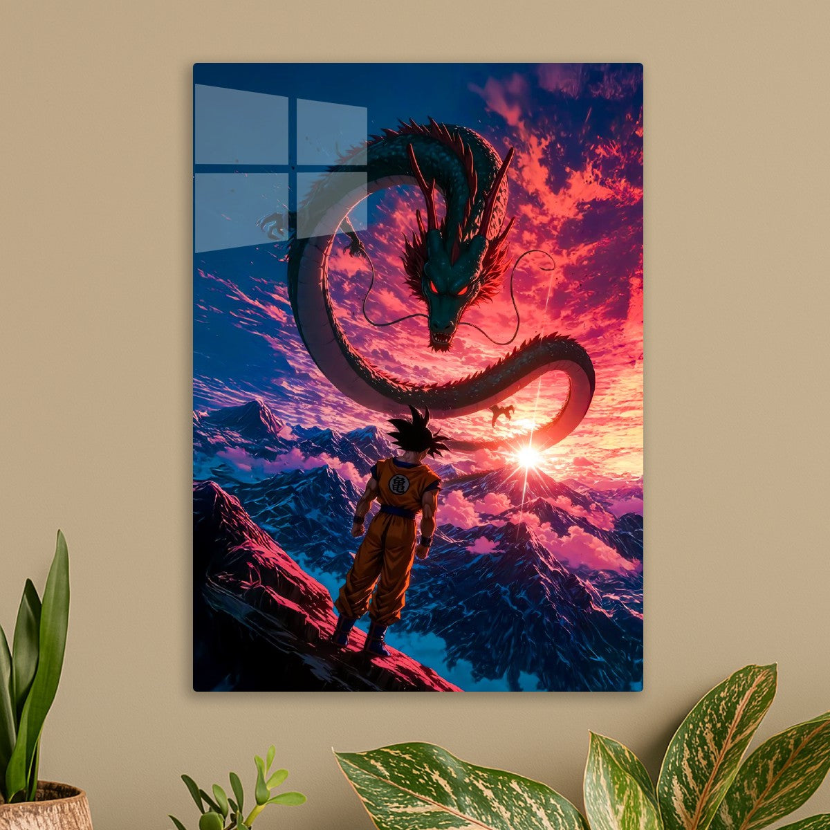 The divine dragon appeared