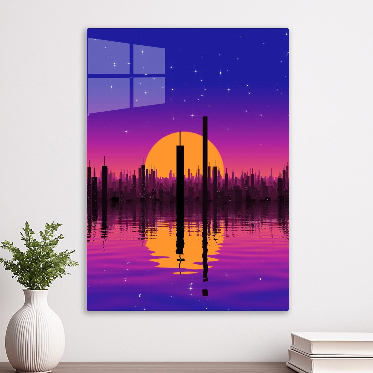 Retro Skyline
