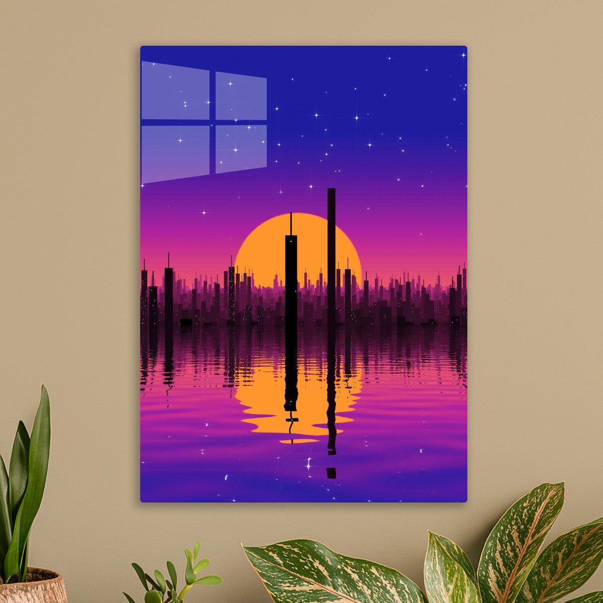 Retro Skyline